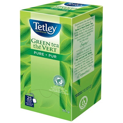 TEA BAGS-TETLEY PURE GREEN (03591)