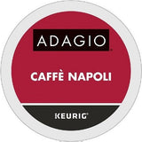 COFFEE-K CUP ADAGIO CAFFE NAPOLI DARK ROAST